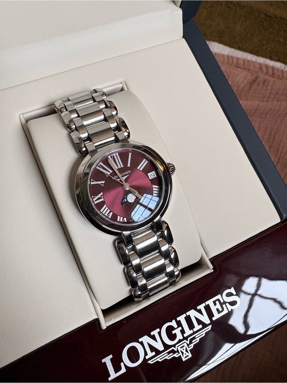 Longines Prima Luna 30MM Stainless Steel